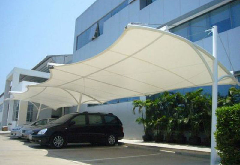 Tenda Membrane Area Parkir Mobil